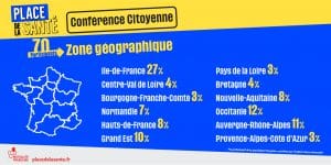Conférence citoyenne - zone géographique