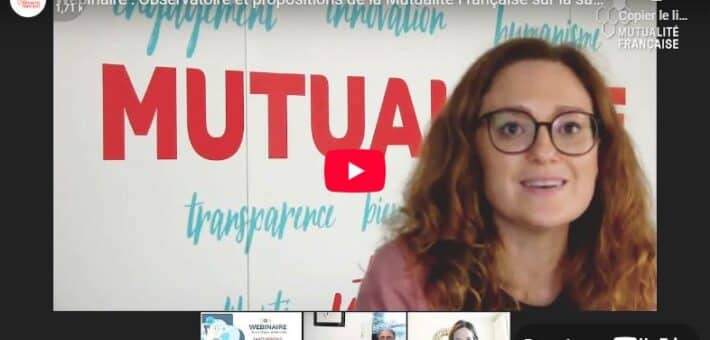 Webinaire de présentation de l'Observatoire sur la santé mentale de la Mutualité Française, du 24 juin 2021