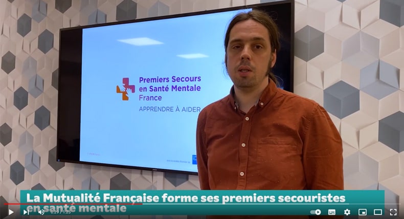 La Mutualité Française forme ses premiers secouristes en santé mentale
