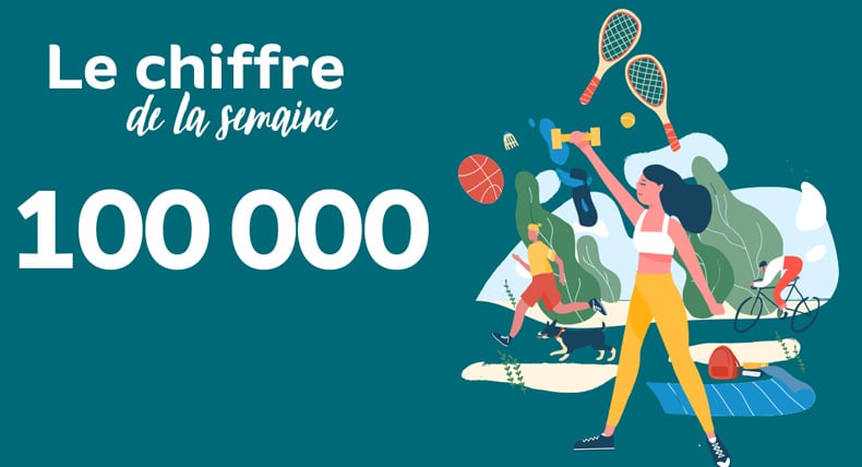 Chiffre de la semaine : en 2024, 100 000 licenciés pratiquent l'activité physique adaptée avec la Fédération Française du Sport Adapté et la Fédération Française de Handisport